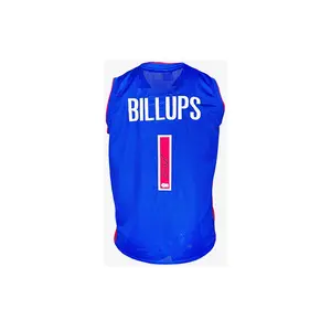 Chauncey Billups Signed Custom Detroit Blue Basketball Jersey Beckett