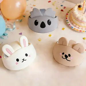Cute Rabbit Koala Bear Anti-Fall Hat for Babies, Funny Bunny Hat, Infant Safety Head Protection, Toddler Walking Helmet, Child Anti-Collision Cap