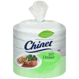 Chinet Classic Dinner Paper Plate, 10.38" (165 ct.)