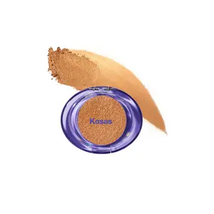 Kosas Shiny Objects Wet Glisten Powder Highlighter for Face + Eyes in Gilded