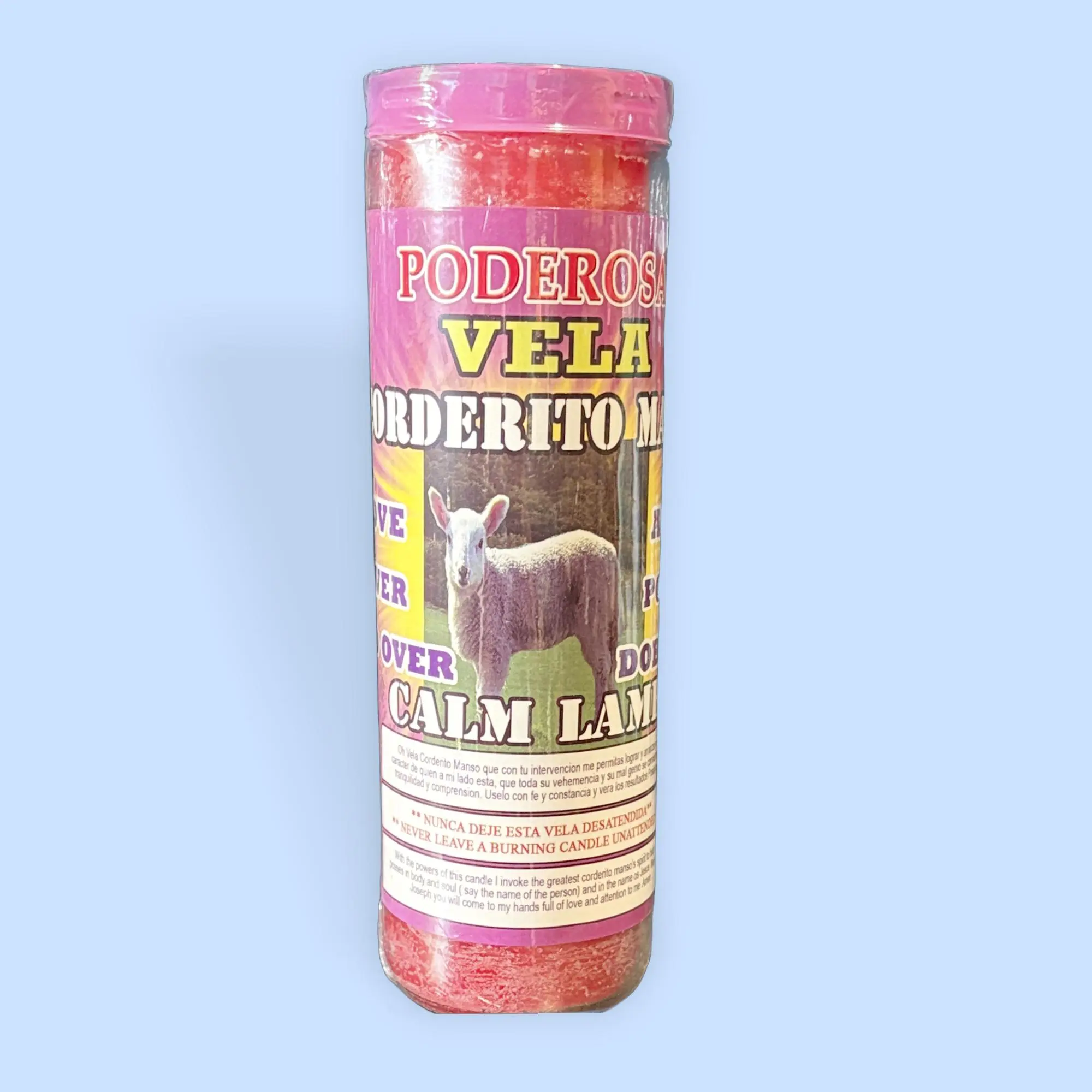 Tame Lamb Scented Candle - Candle Scents, Long-Lasting Aroma Freshener, Universal Home Decor Item for Home Supplies, Ideal for Co Workers, Kids, and Establishing Dominance