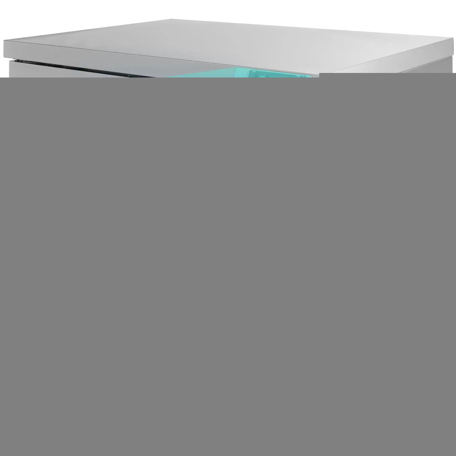 【Backtoschool】VEVOR 48-in Commercial Worktop Undercounter Refrigerator, 12.85 Cu Ft Thick Stainless Steel Food Prep Station with Lock, Interior Light, Insulation Foam for Restaurant Food Preparation, Commercial Kitchens