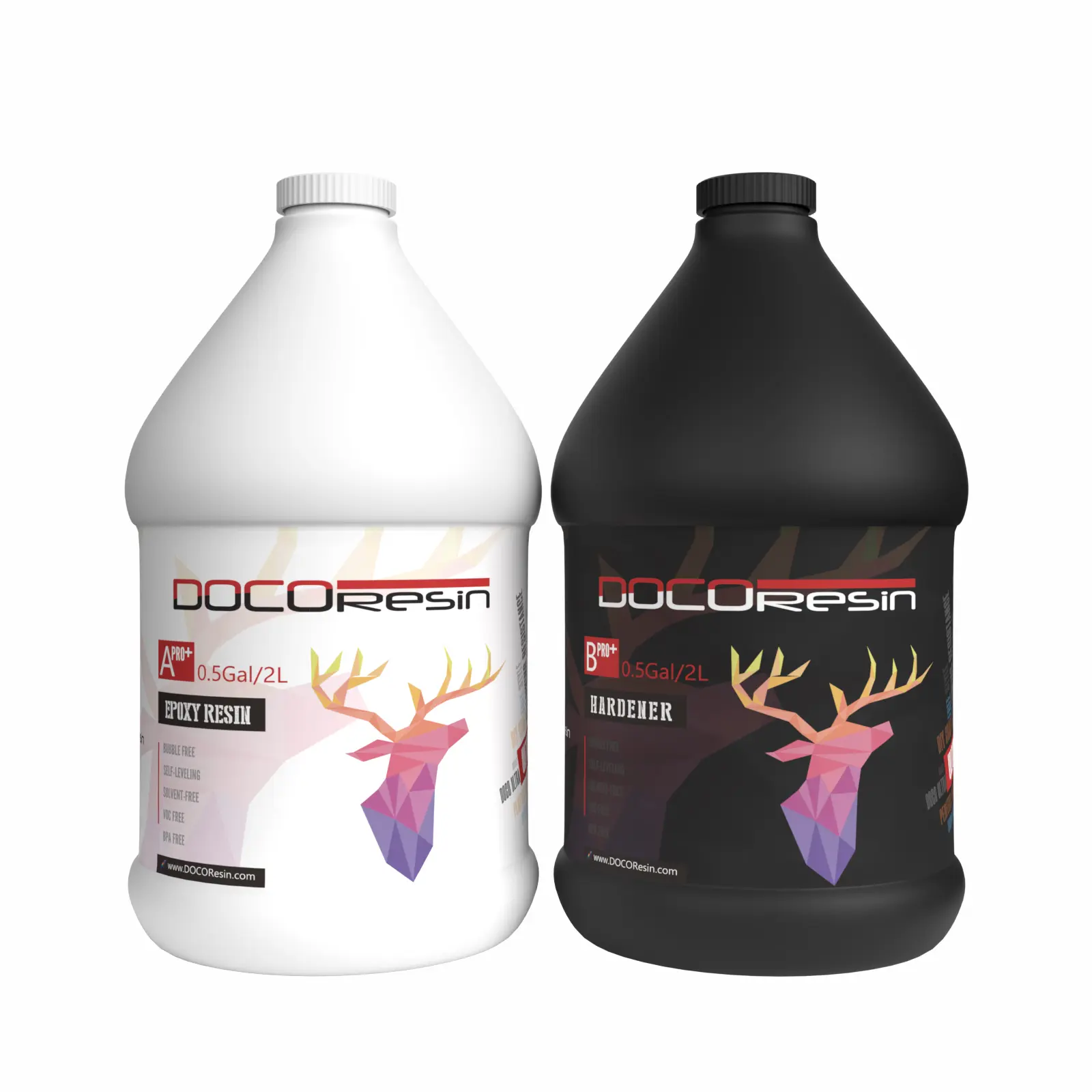 DOCOResin Ultimate Series Epoxy Resin Kit for Beginner with Batch to Batch Consistency - MSDS Certified Resin Epoxy with Non Toxic Formula - 3×UV Resistant Resin for Your Art Work - 1 Gallon