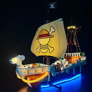 Lego LED Lighting Kit for Pirate Ship Model 75639, Enhance Your Building Experience, Compatible with Lego Sets, No Blocks Included