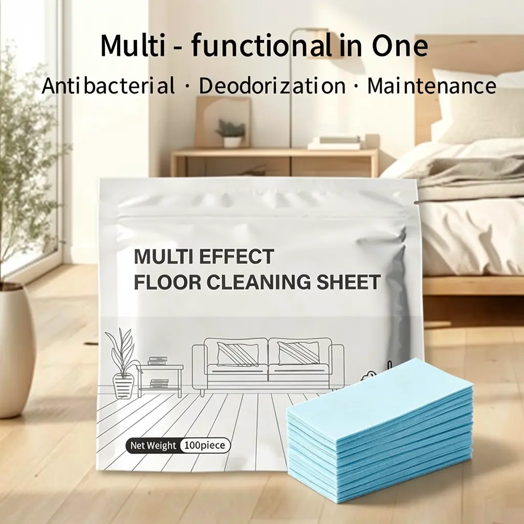 100/200PCS Floor Cleaning Tablets, Multi-Surface Hardwood Laminate Tile & RV Wall Cleaner with Antibacterial, Deodorization & Maintenance Functions