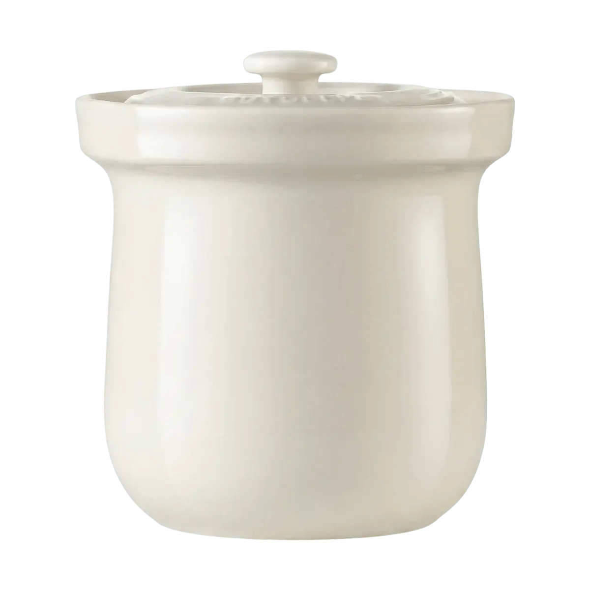 BUYDEEM A508 A1 Food Grade Ceramic Cookware - Single 340ml Aesthetic Lotus White Durable Easy-Clean Replacement Inner Pot for Steaming Cooking Pots, Foodie Kitchenware