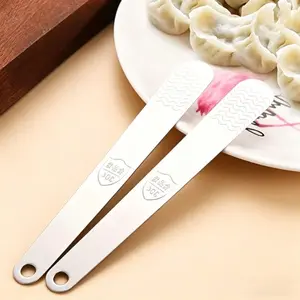 Antiskid Non Sticky Dumpling Filling Scoop Set, Easy Cleaning Wonton Tool, Parent-Child Pastry DIY Kit, 1/2 Piece Set