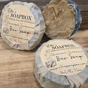 Charcoal Turmeric Soap Bar