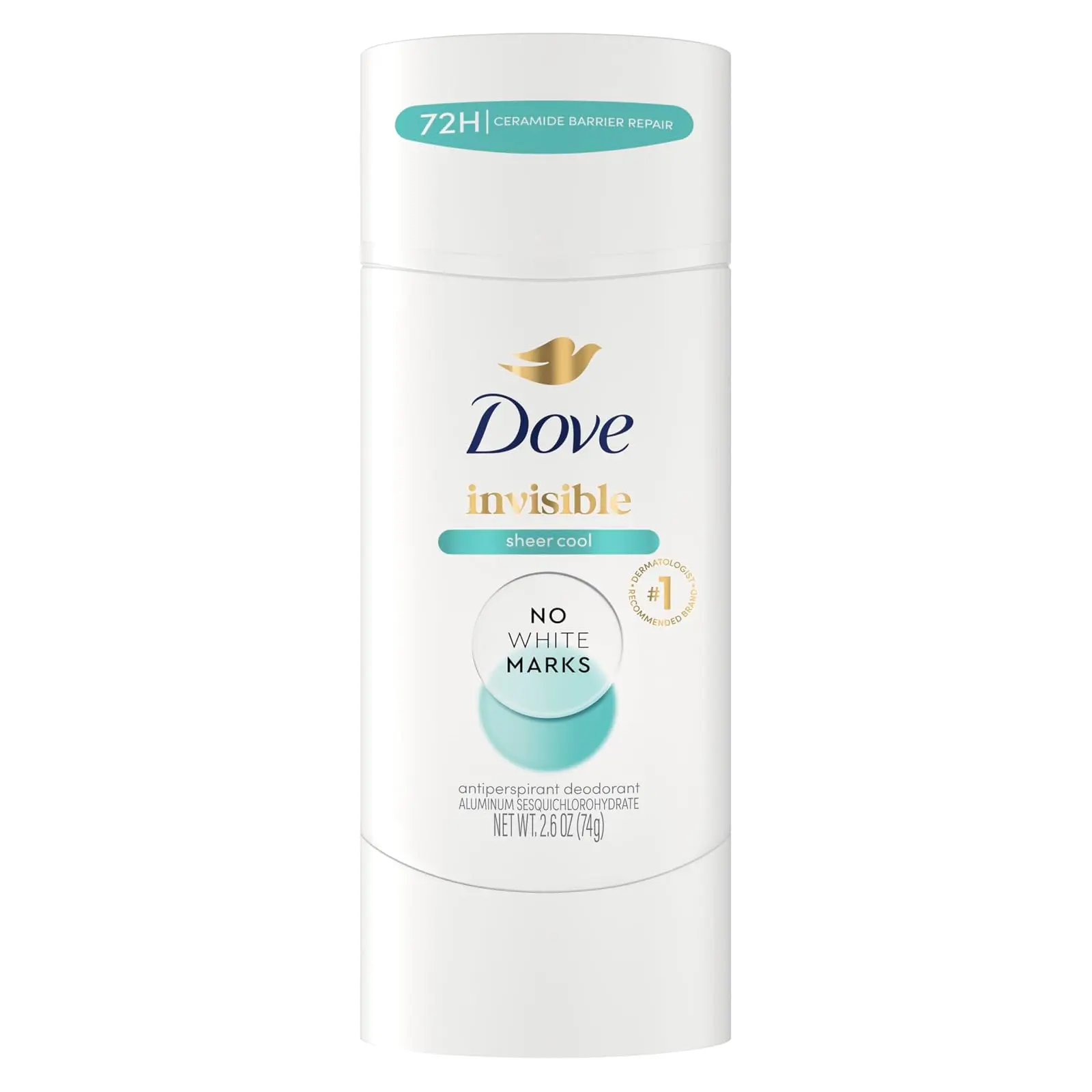 Dove Advanced Care Antiperspirant Deodorant for Women Sheer Cool 72 hour sweat and odor protection 2.6 oz