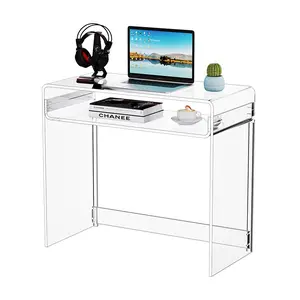 Acrylic Desk Laptop Study Table Home Office Console Table Entrance Tables