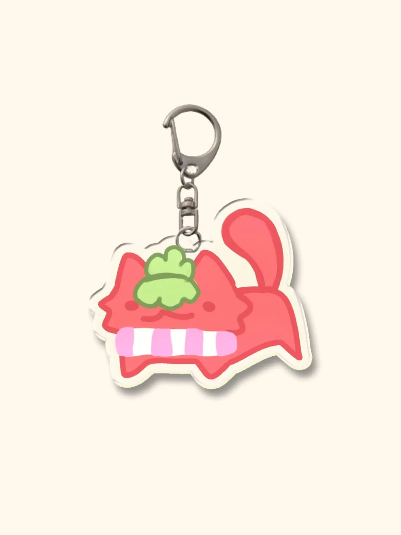 1pc/7pcs Back to School Dandy'S World cat funny meme, Cartoon, Video Game Theme Key Charm, Keychain for bags, Keychain Accessory, Bag Charm for Young and Adult Gamers Alike, Acrylic Keychain for Boyfriends, Girlfriends, Party Gifts