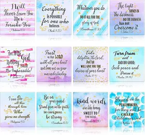 12 Pcs Inspirational Refrigerator Magnets with Bible Verses Christian Magnets Faithful Locker Magnets for Fridge Class Whiteboard Motivational Scripture Quotes Magnet Gifts Office Decor