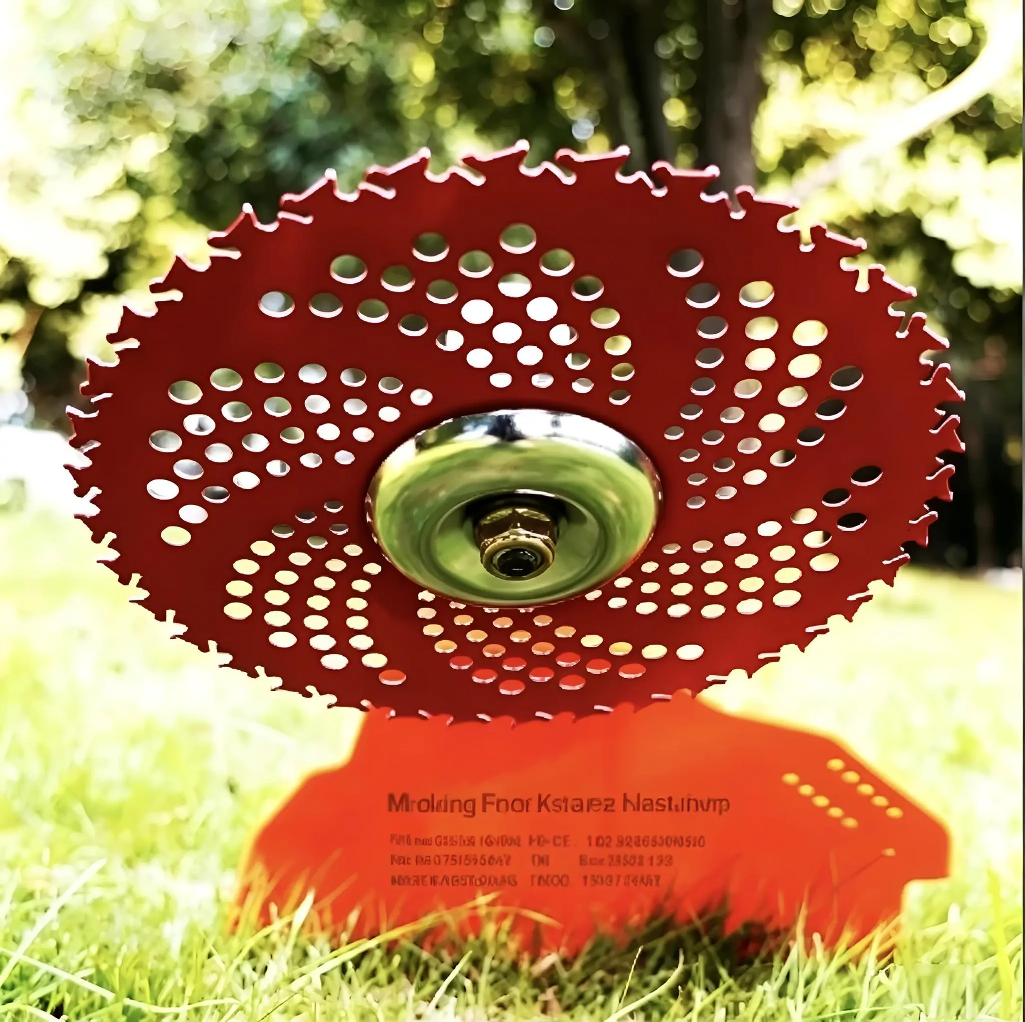 Lawn mower blade, tree-cutting blade, electric weed trimmer accessories, gasoline lawn mower, irrigation machine, right-angle saw blade