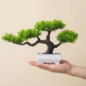 1pc Artificial Bonsai Tree, Realistic Plant Decor, Indoor Home Plants, Suitable for Hallway, Cabinet, Drawer, Bookshelf, Room, Table Decoration