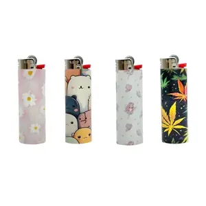 Bic full size lighters. Bic Special image full wrap lighters. Cuty girly lighter image wrap. Flower animal angel image lighters. 4 packs set