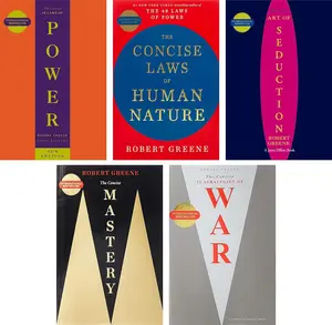 Combo Robert Greene Paperback boxset (Concise version) summery : 5 Books