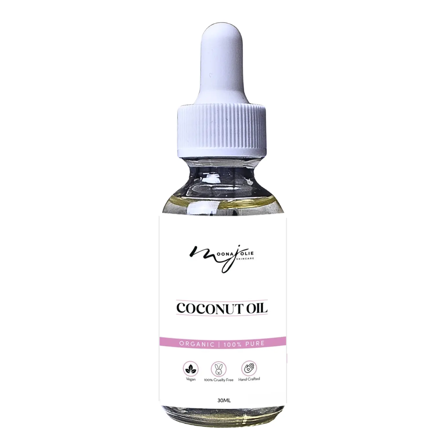 Jolie's Natural Glow Coconut Oil Elixir - Hydrating and Protective Skin Serum