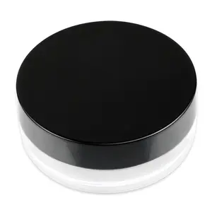10g Refillable Loose Powder Container with Sifter & Puff – Travel Cosmetic Jar Compact with Lid, Empty Makeup Box for Face Powder