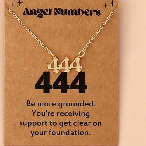 Angel Lucky Number Pendant Necklace, Temperament Clavicle Chain, Fashion Jewelry Accessories for Women & Men, Exquisite Jewelry Gift, Chic Gorgeous Jewelry, Fashion Accessory Necklace