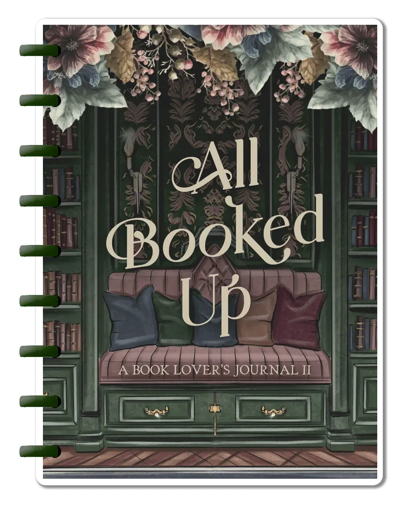 Dark Academia Reading Journal & Book Planner | Discbound Literary Tracker Notebook