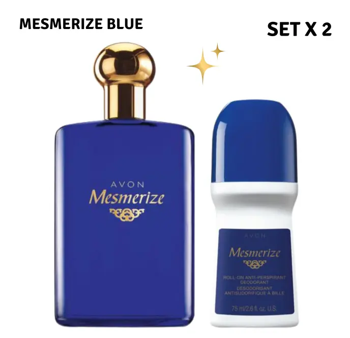 Avon Mesmerize Perfume & Deodorant Set for Men | 2-Piece Fragrance Collection