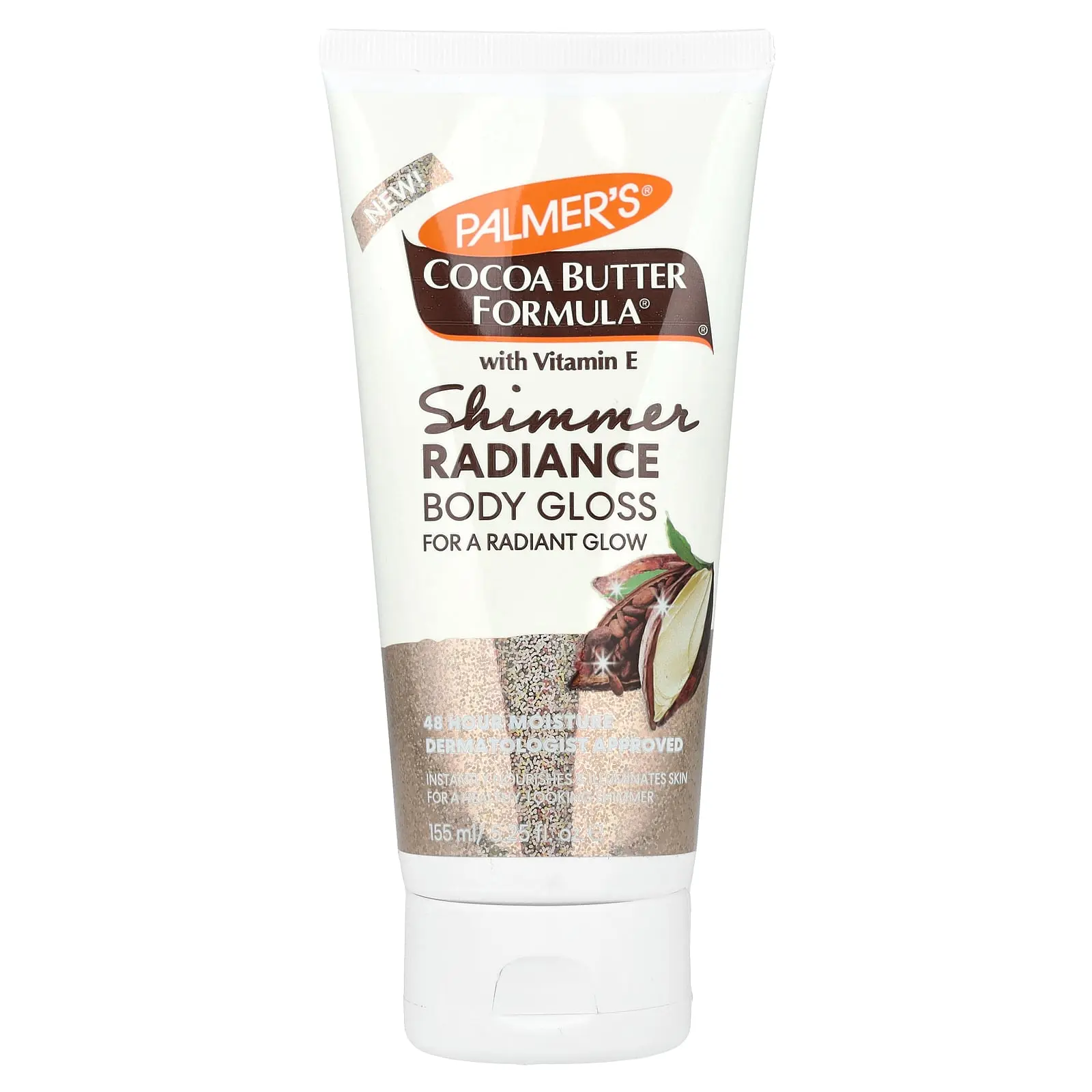 Palmer's Cocoa Butter Formula® with Vitamin E, Shimmer Radiance Body Gloss, 5.25 fl oz (155 ml)