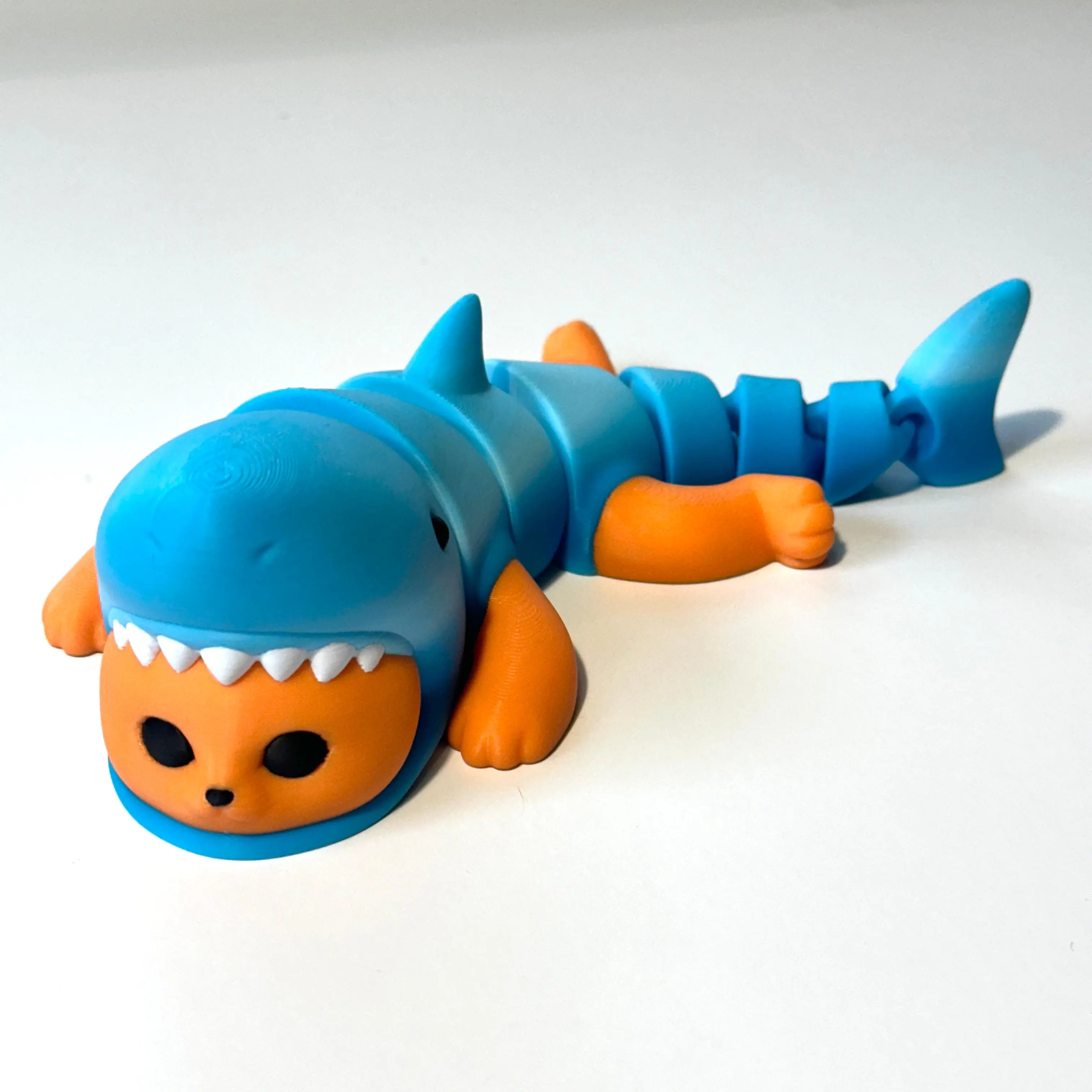 Flexi Cat Shark - 3D Printed Articulating Figure Flexi Cat Shark - 3D Printed Articulating Figure