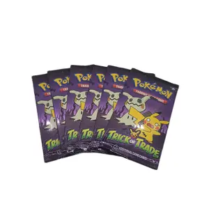 (6) 2023 Pokemon Trick Or Trade 3 Card Pack Halloween
