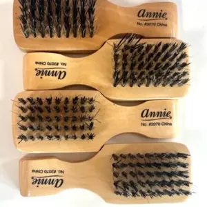 Annie Hard Mini Club Boar & Nylon Bristle Brush Haircare Smooth hair brush