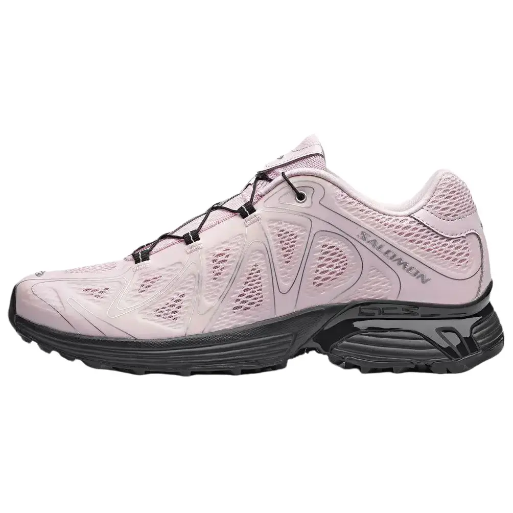 Male Salomon XT-Whisper Void 'Icy Pink' Sports & Outdoor Sport Sneaker, Lightweight Contemporary Design, Breathable Mesh Upper, Quicklace System, Rubber-Synthetic Build, Responsive Cushioning, Trail Running Traction Outsole, Secure Fit, Casual Versatility
