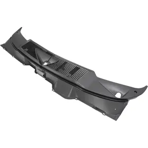 Windshield Wiper Cowl Panel Grille Compatible with 2002-2010 Dodge Ram 1500, 2500, 3500 Replacement for 55056006AG 55056006AE Front Window Insert Panel ABS Plastic