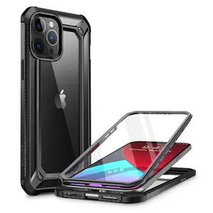 SUPCASE CASE For iPhone 12 Pro Max / 12 Pro / 12 / 12 Mini,with Built-in Screen Protector Premium Hybrid Protective Clear Bumper case phones Case Accessories Handheld