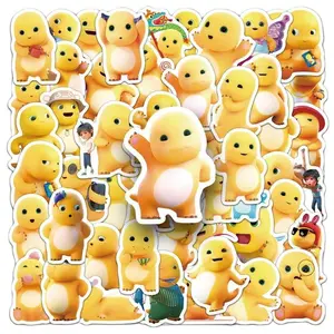 50PCS Waterproof Cute Kawaii Milk Dragon Stickers Nailong Decals For Phone Laptop Suitcase Notebook Skateboard Stickers Pack