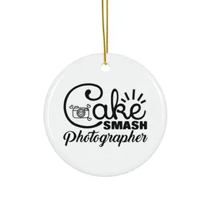 CAKE SMASH PHOTOGRAPHER ORNAMENT