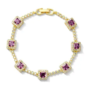 Purple Diamond bracelet