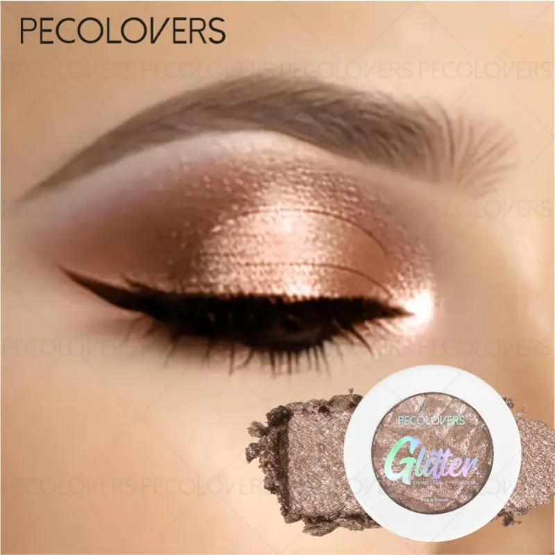 Smoky Chameleon Eyeshadow Palette - Brown Tones Ultra-Fine Powder & Cream Hybrid, All-in-One for Party, Concert & Daily Looks, Perfect Valentine's & Christmas Gift - Eyeshadow Makeup