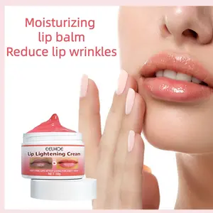 Moisturizing Brightening Lip Balm 30g, Nourishes and Hydrates, Reduces Fine Lines, Gentle Ingredients, Cocoa Extract, Lip Care