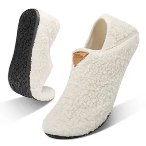 2026 New Cozy Fluffy Teddy Fleece Indoor Slippers for Women Anti Slip Lightweight Warm Home Bedroom Shoes