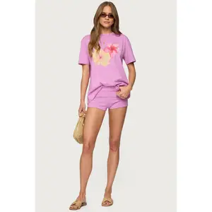 Fleur Fold Over Shorts Fleur Fold Over Shorts