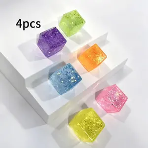 Cube squishy, ice cube squishy, stress relief slow rebound toy, moldable fidget toy, stress reliever toy, tactile squeeze toy, soft squishy toy