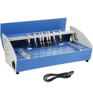 【Summervibes】VEVOR Electric Creasing Machine 21 Inch Paper Creasing Scoring Machine 3 in 1 Creasing Machine with Heavy Duty Metal Present Multi-function