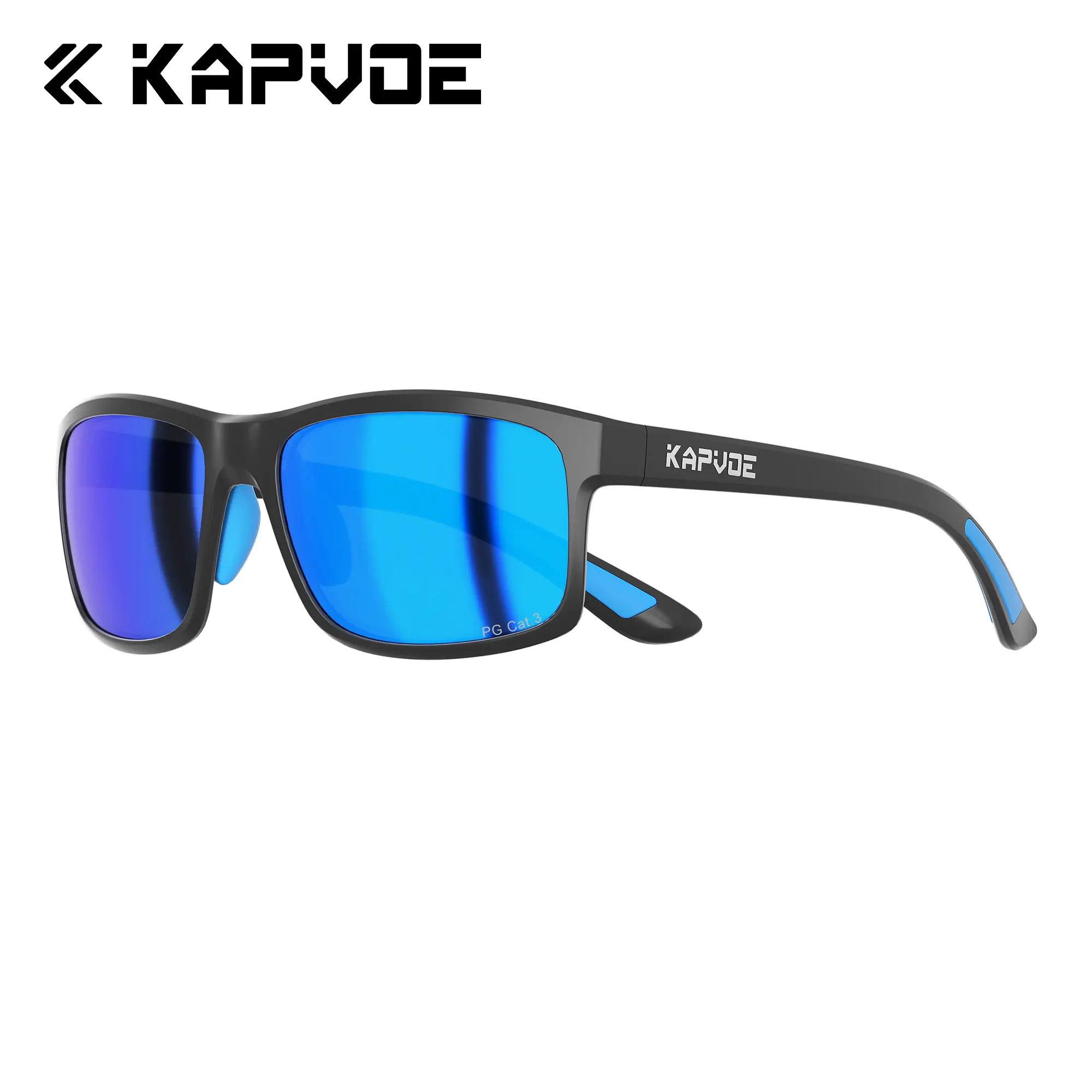 KAPVOE Polarized Sunglasses with UV400 Protection and Water-Resistant Lenses—Ideal for Outdoor Activities Such as Fishing, Running, and Hiking—Unisex sohochic