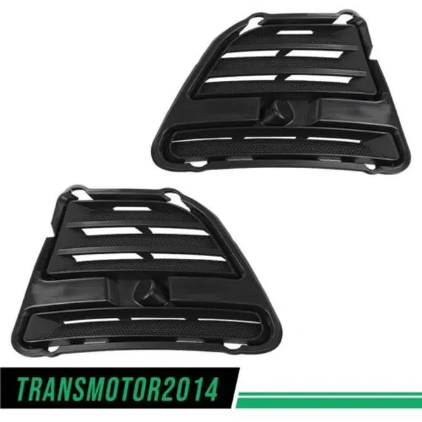 CROSSDESIGN 2Pcs Decorative Fog Light Cover Set - Automotive Car Accessories, Auto Parts for 2013-2014 Ford Mustang, Part Numbers FO1039134, FO1038134