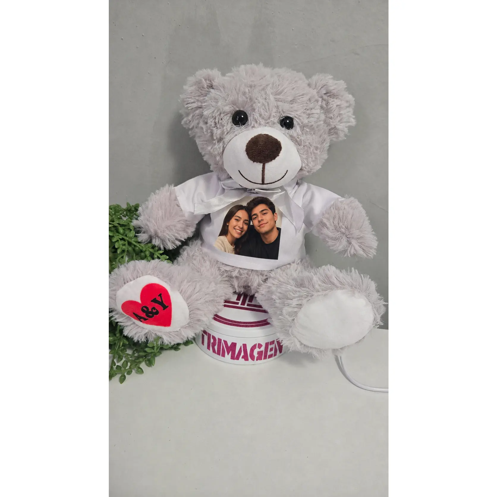 "Oso de peluche Personalizado: osito suave y tierno para niños y adultos, el regalo perfecto para cumpleaños y ocasiones especiales".