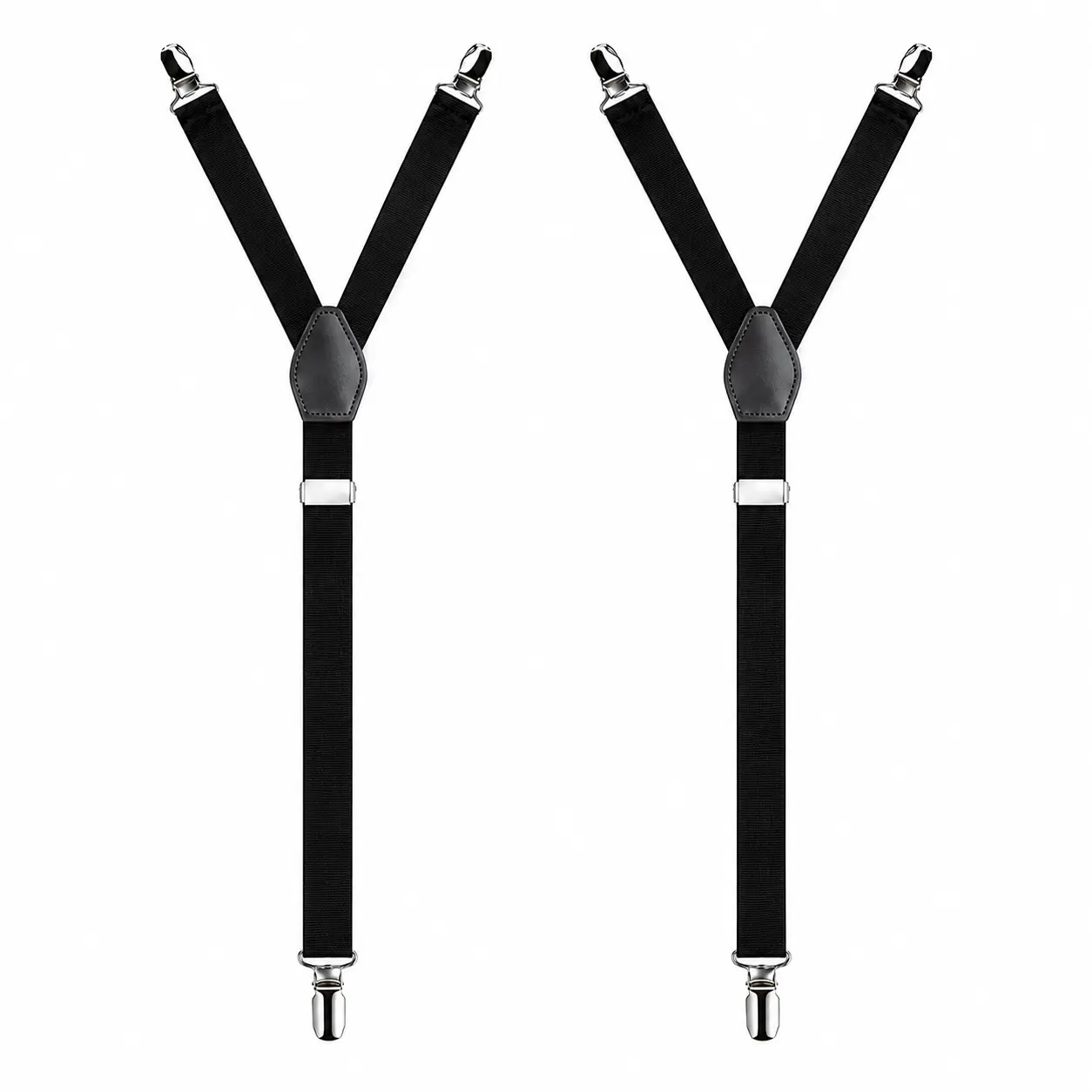 Shirt Stays for Men Adjustable Elastic Dress Shirt Garters with Non Slip Clips Shirt Tuck Holder Straps for Business Formal Wear and Uniforms 1 Pair
