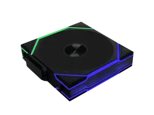 Lian Li UNI Fan TL 120 Wireless - Single Pack (Reverse Blade) - Controller Not Included - 2.4 GHz Wireless Control  - Infinity Mirror Design - Controller requesd for use. - Black (12RTL1W1B)