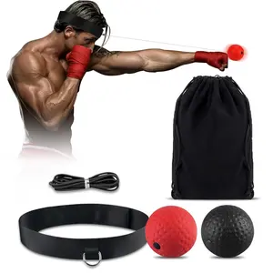 Upgraded Boxing Reflex Ball, Boxing Training Ball with Headband Perfect for Reaction, Punching Speed, Fight Skill, Fitness, Newest Boxing Equipment