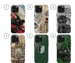 Attack on Titan Anime Phone Case, Survey Corps Manga Inspired Phone Case for iPhone For Samsung , Phone Accessories, Cute Phone Case