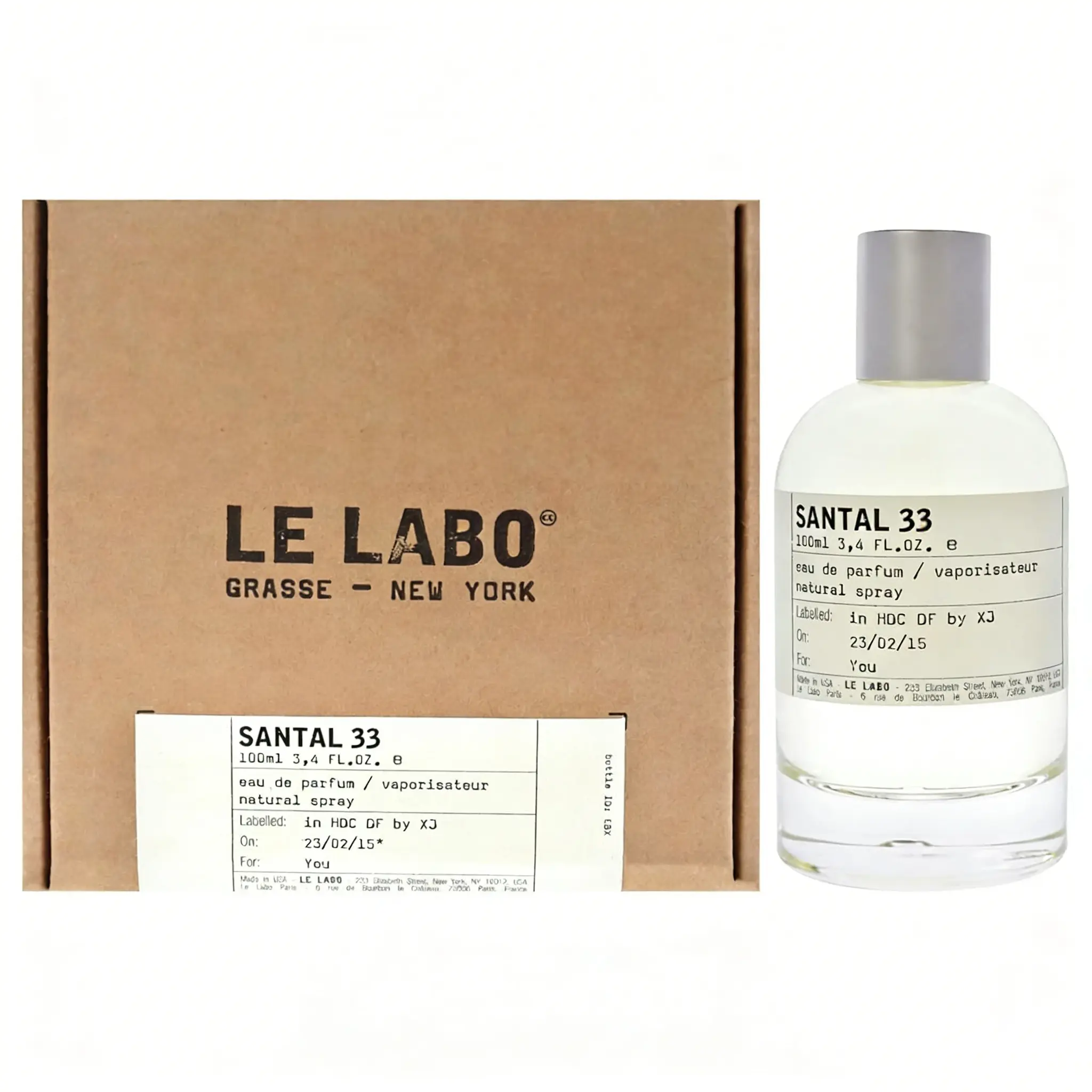 Unisex Le Labo Santal 33 Eau de Parfum Spray - 3.4 oz by Le Labo