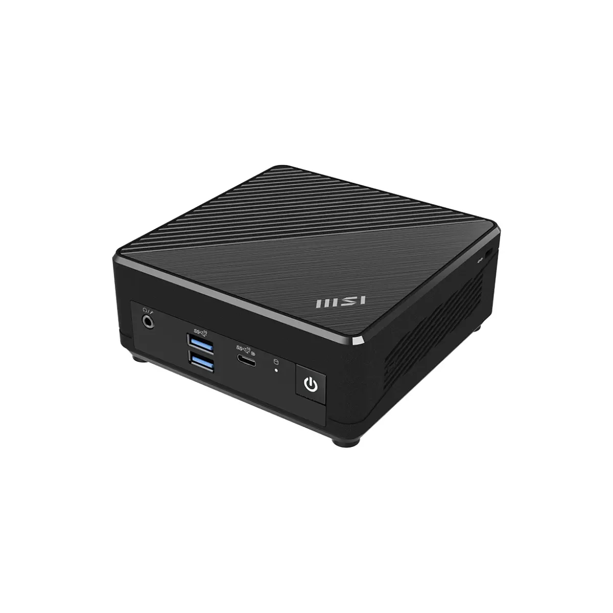 MSI Trading Ltd Cubi N ADL-065US Mini PC Desktop Computer, Intel N200 1.0GHz Processor, 4GB RAM, 128GB SSD, Windows 11 Pro, Black